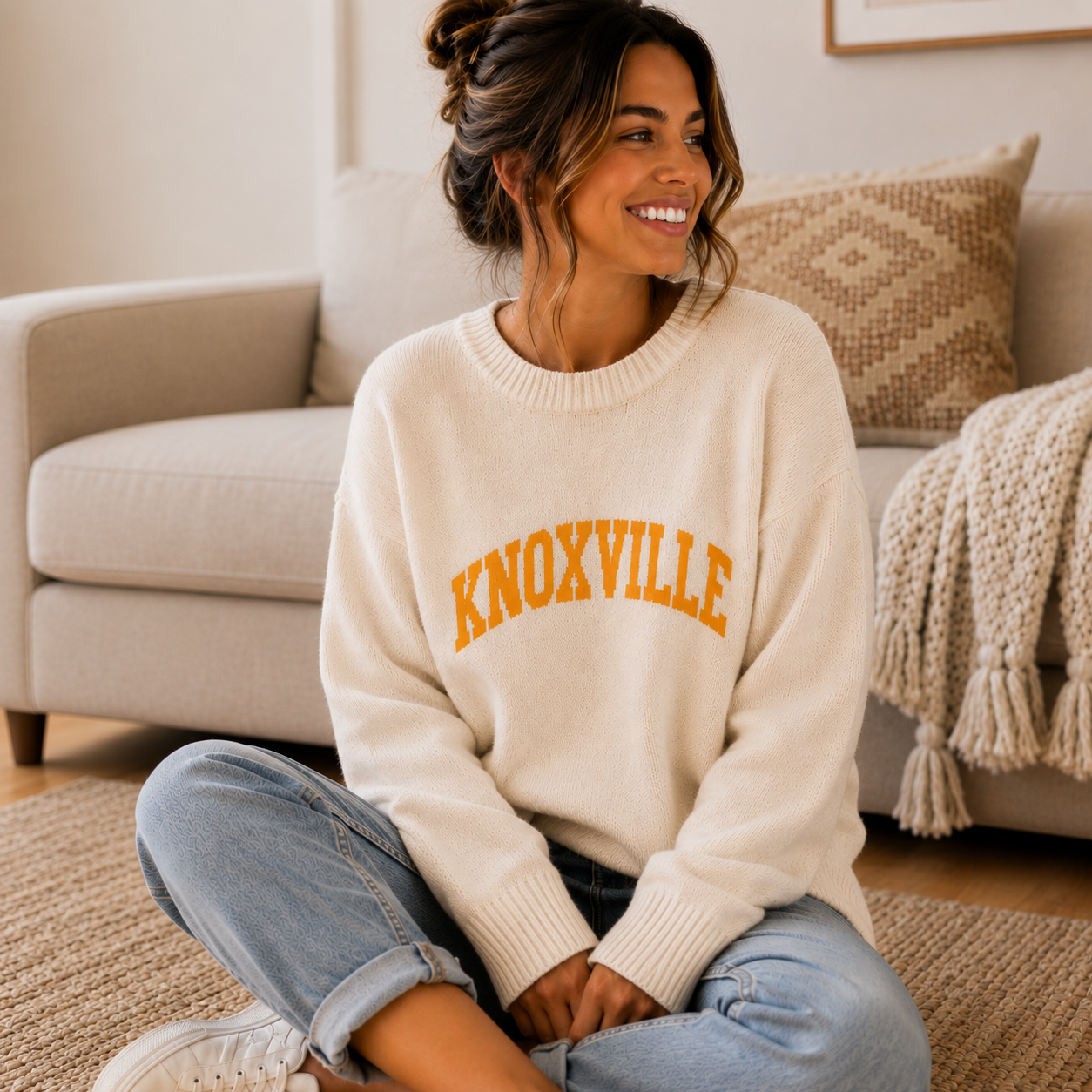 Knoxville Cream Sweater