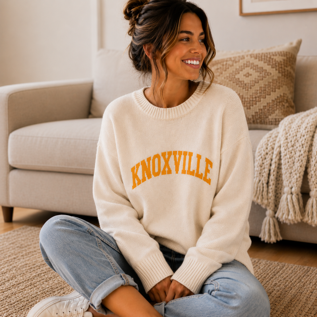 Knoxville Cream Sweater