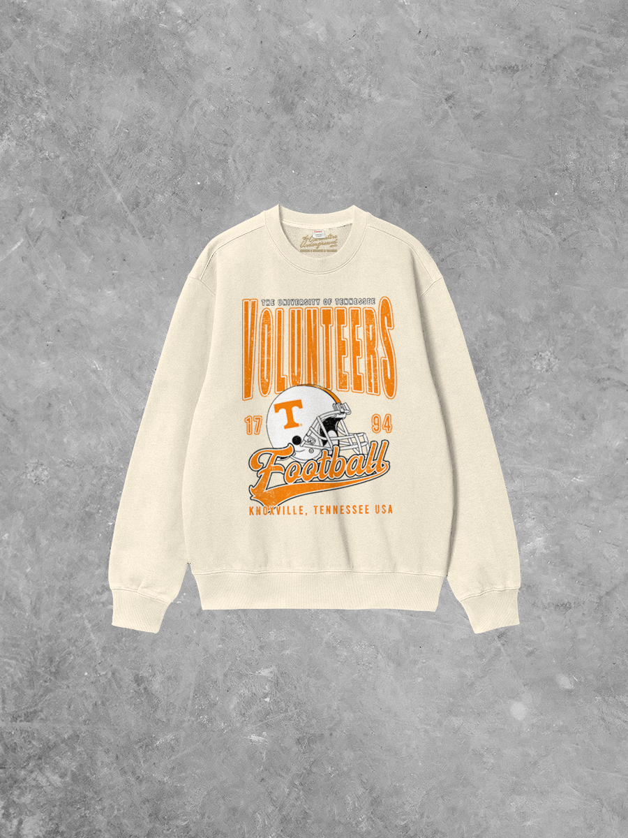 Tennessee Volunteers Football Boxy Cotton 90's Sweatshirt
