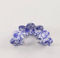 Wave Hair Claw Clip – Blue