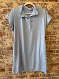 Light blue collared dress