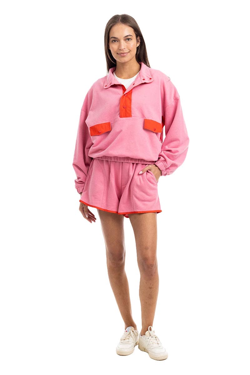 Katydid Athletic Quarter Snap Set XL TOP L BOTTOMS LEFT