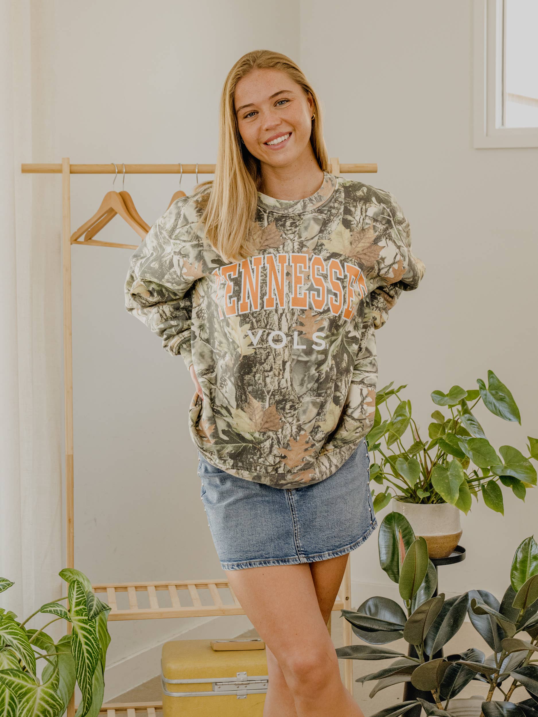 Tennessee Vols Filled Gault Camo Sweatshirt