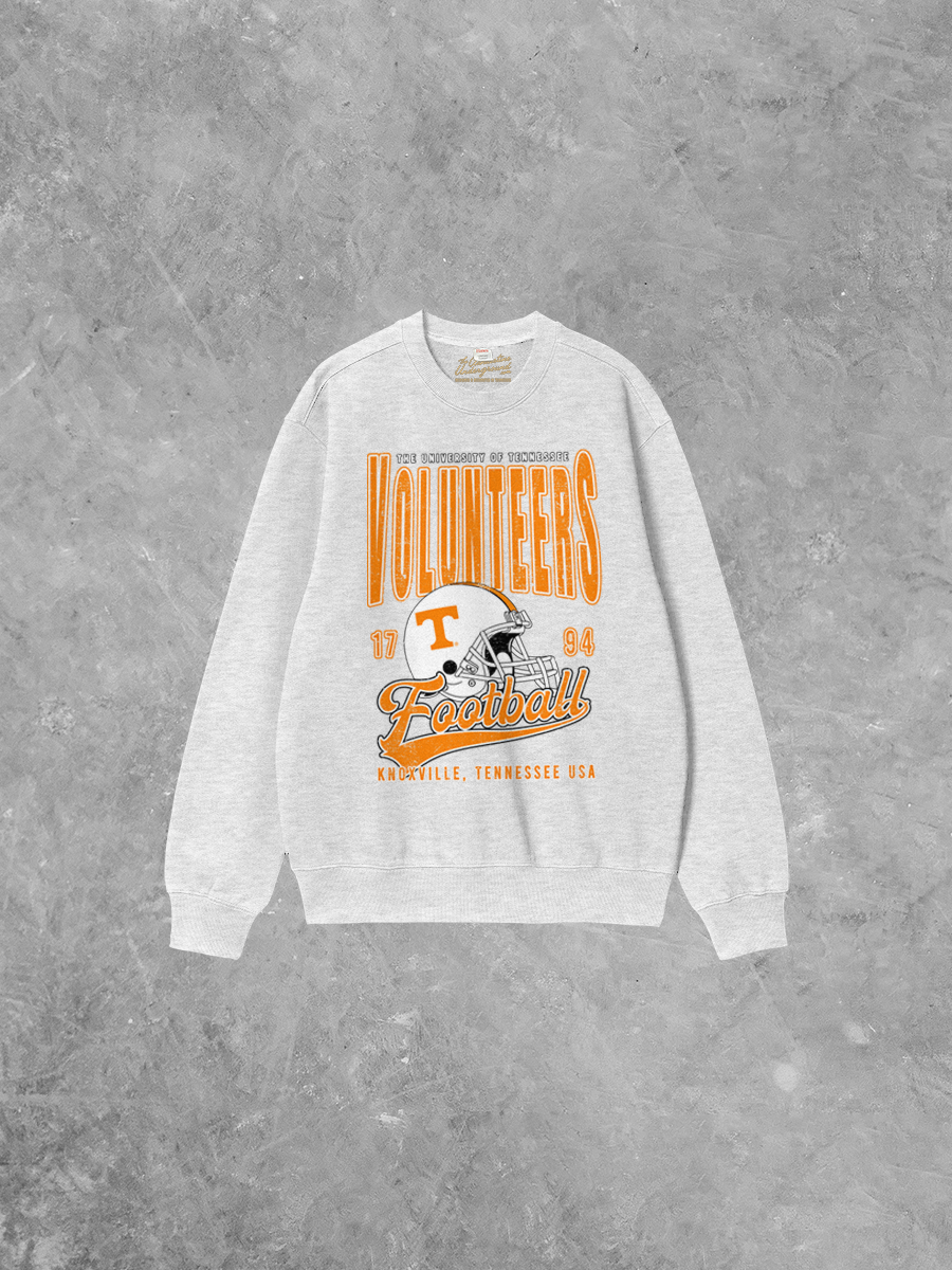 Tennessee Volunteers Football Boxy Cotton 90's Sweatshirt